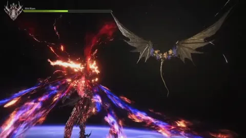 Animation of Ifrit Risen’s Firelight