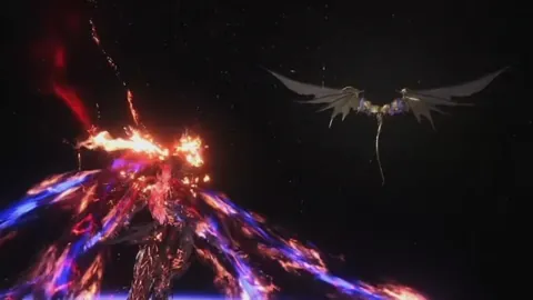 Animation of Ifrit Risen’s Wildfire