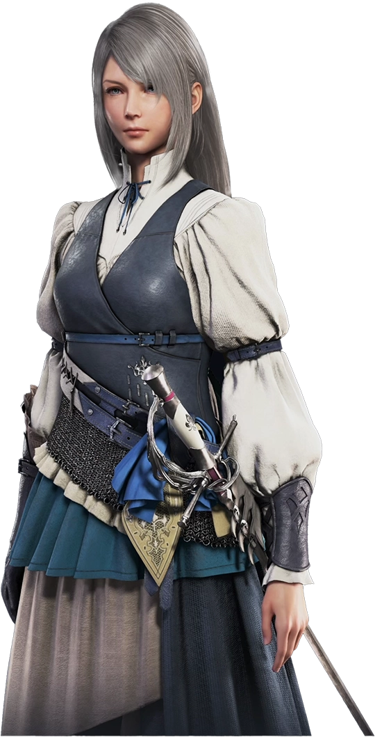 Portrait of Jill taken from the Appearance section of the Arete Stone in the Hideaway