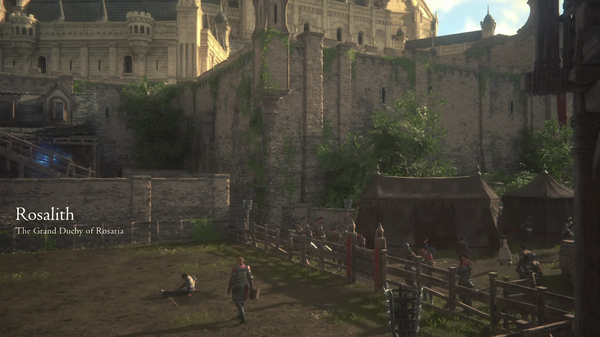 Opening cinematic of Rosalith during the Prologue