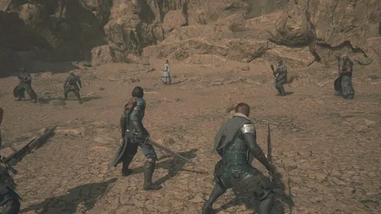 Opening of the battle between Clive, Tiamat, and Shiva’s Dominant