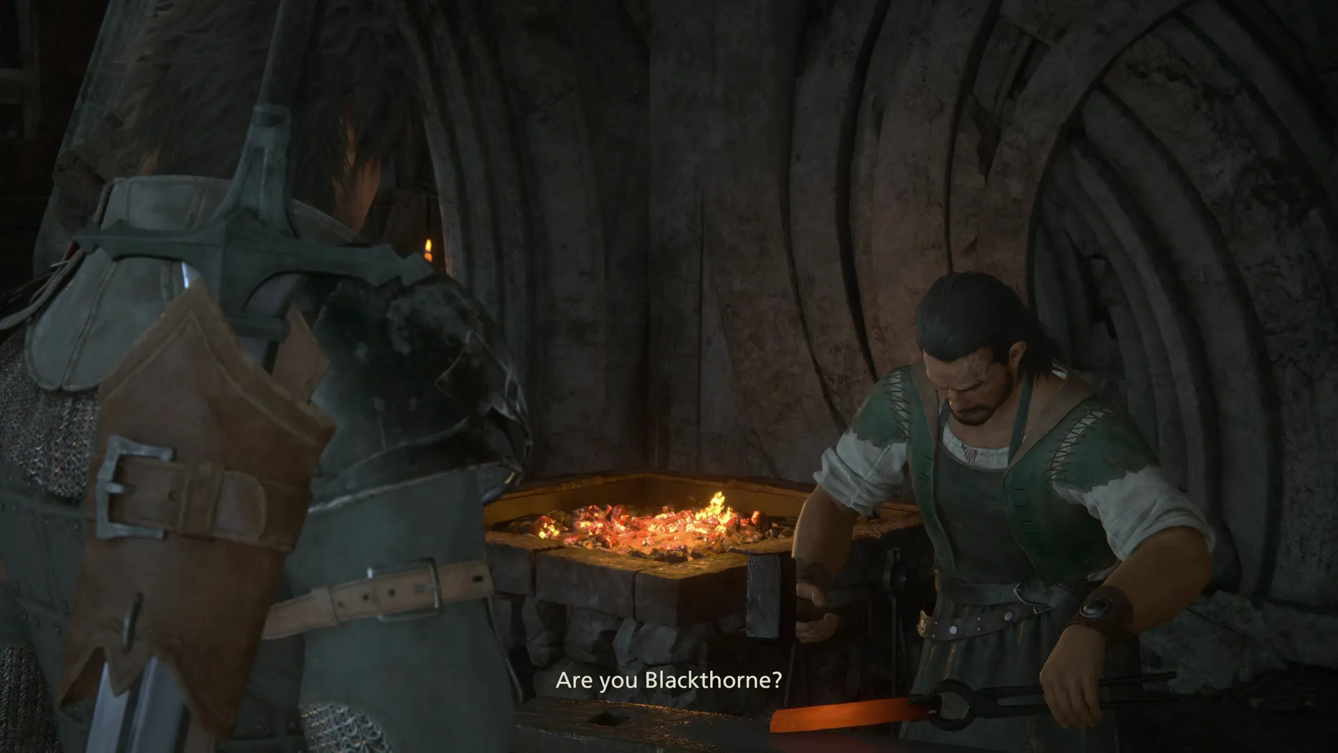 Clive speaking to Blackthorne