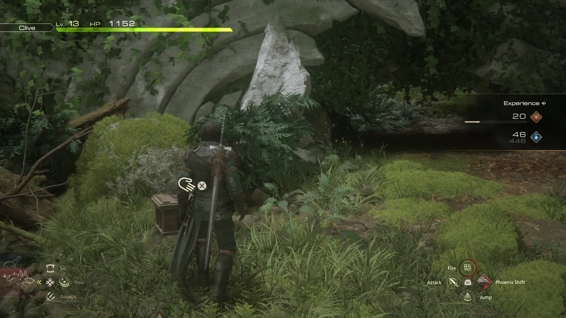 Opening a treasure coffer to obtain a Meteorite