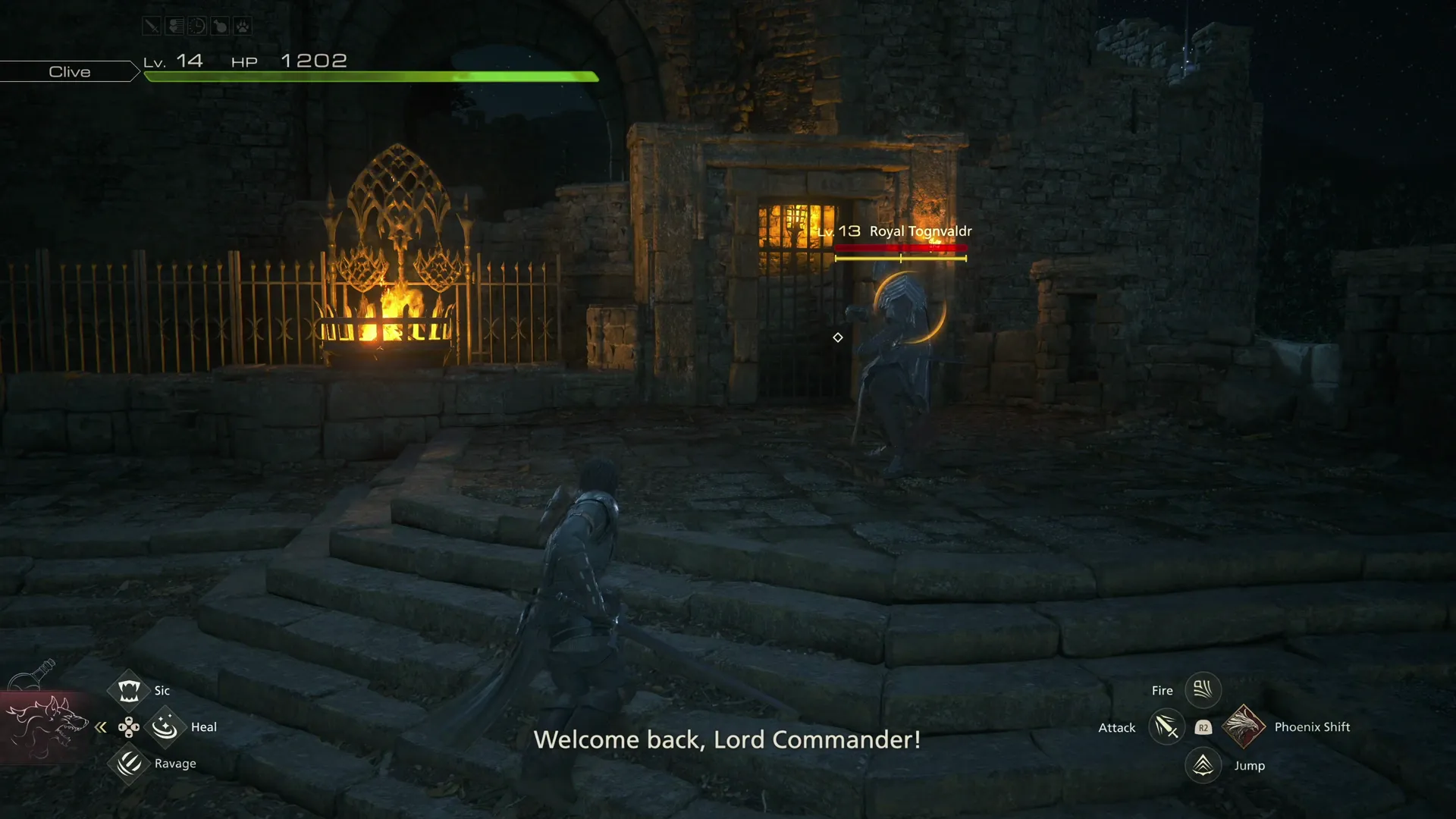 Battle against the Royal Tognvaldr