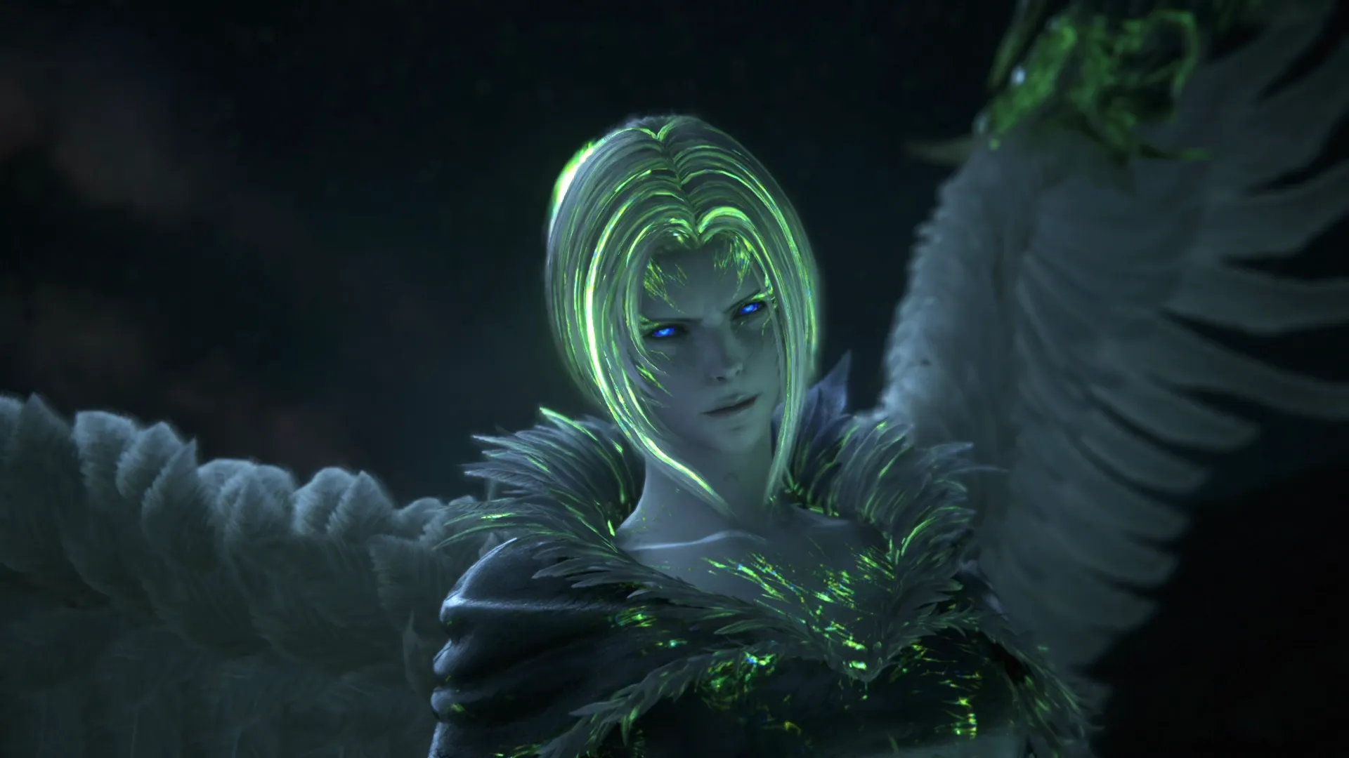 Benedikta powered up with the strength of Garuda