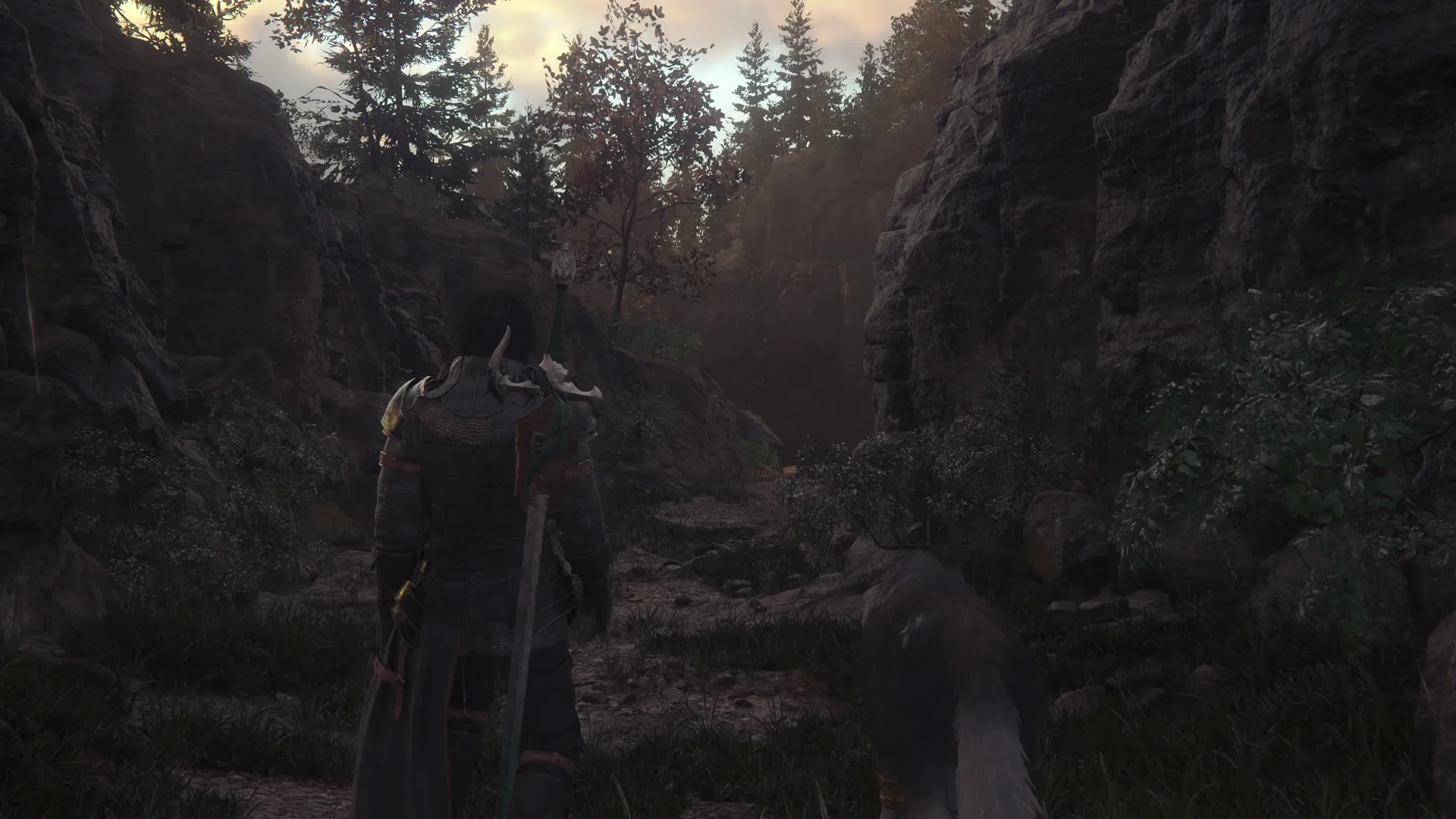 Clive entering the Kingsfall