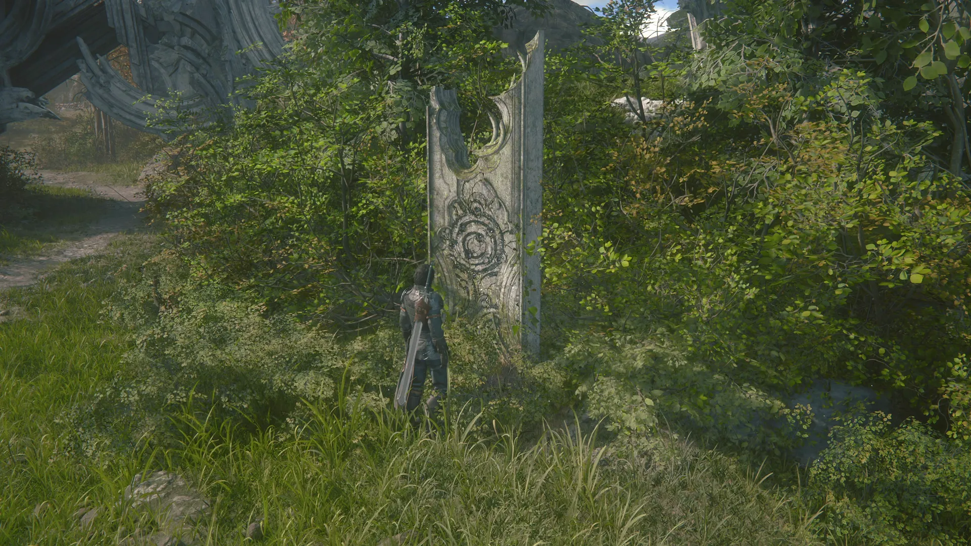 Short cinematic when Clive passes the first Chronlith stone in Greensheaves