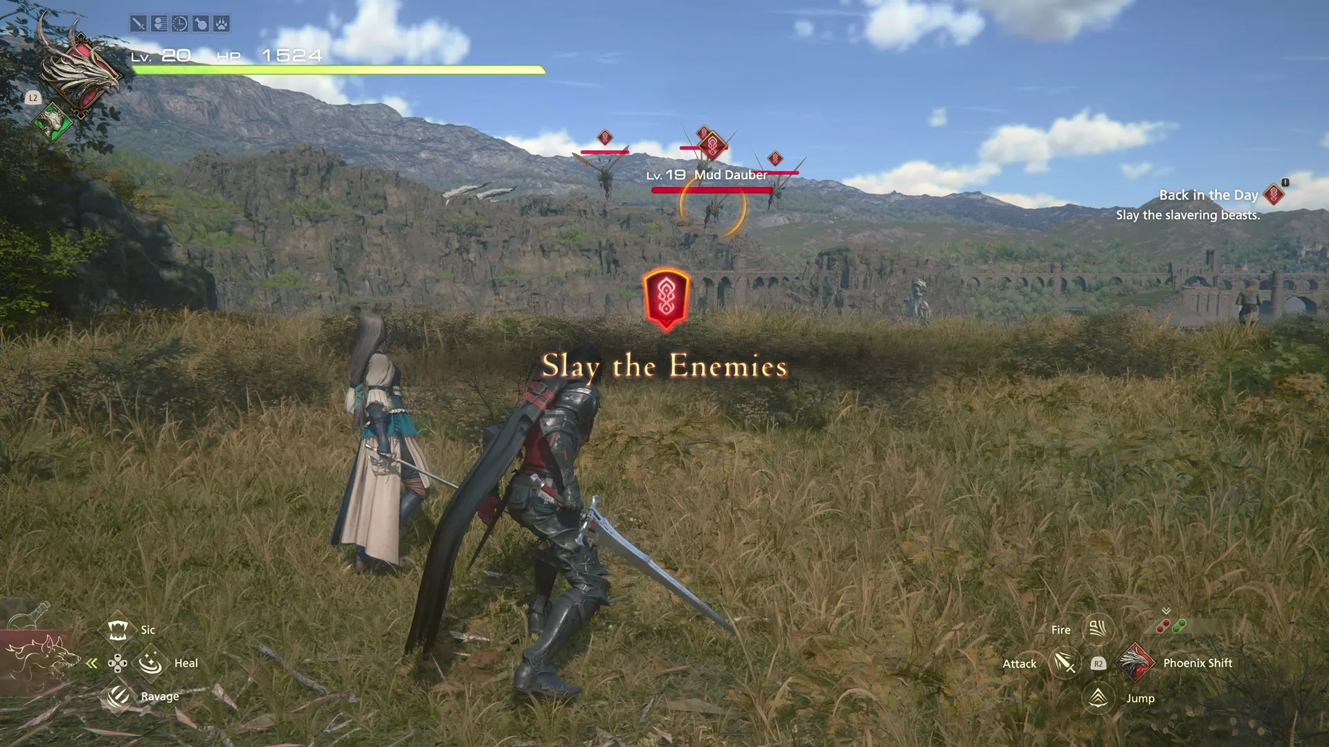 Defeating a group of Mud Daubers and Worgens to save the old man