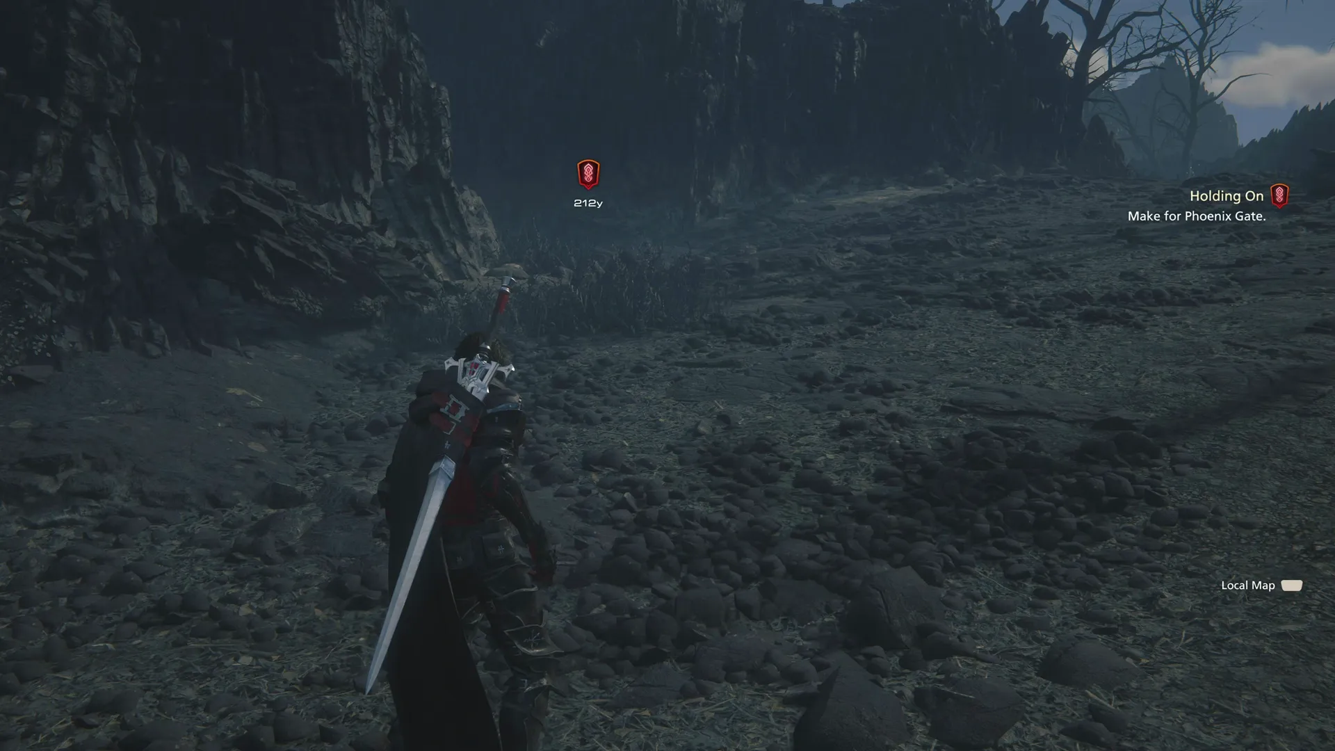 Entering the Dim on the way to Phoenix Gate