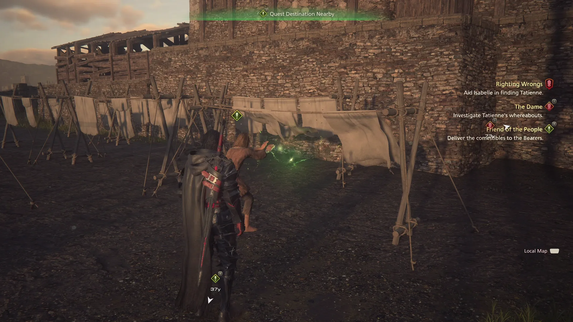 Interacting with one of the Bearers in Northreach