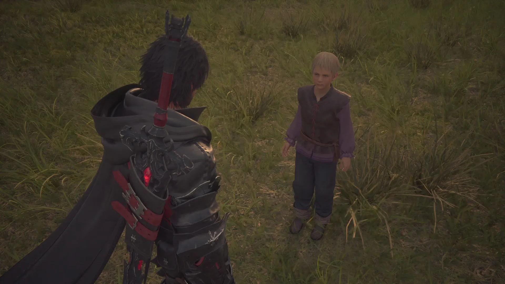 Engaging with Benoit’s son after the Rabid Wolf attack