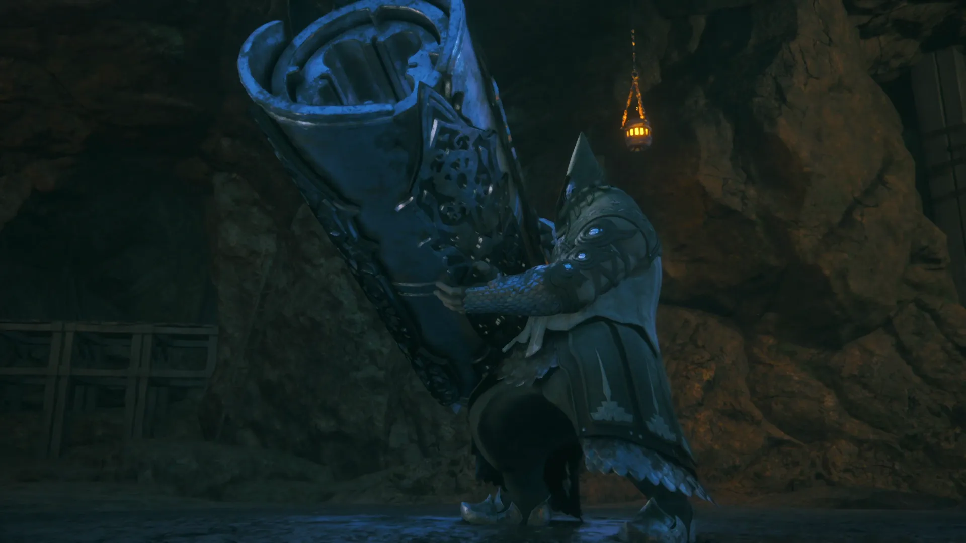 Close-up of the Imperial Cannonier at the start of the battle