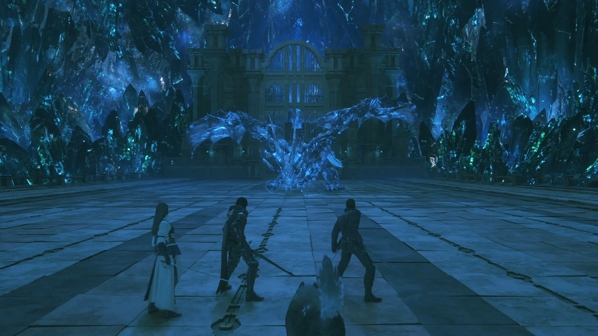 Start of the battle against the Akashic Dragon