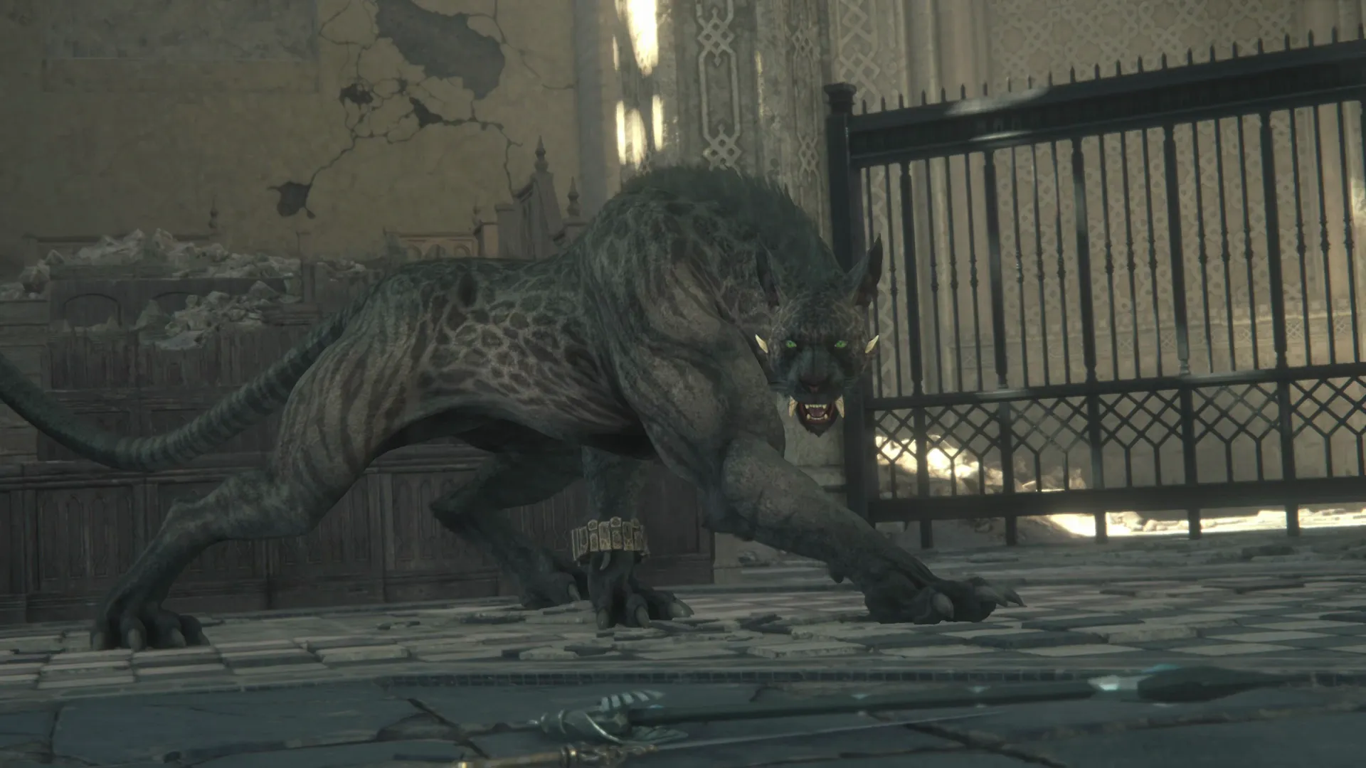 Close-up of the Republican War Panther prior to the battle