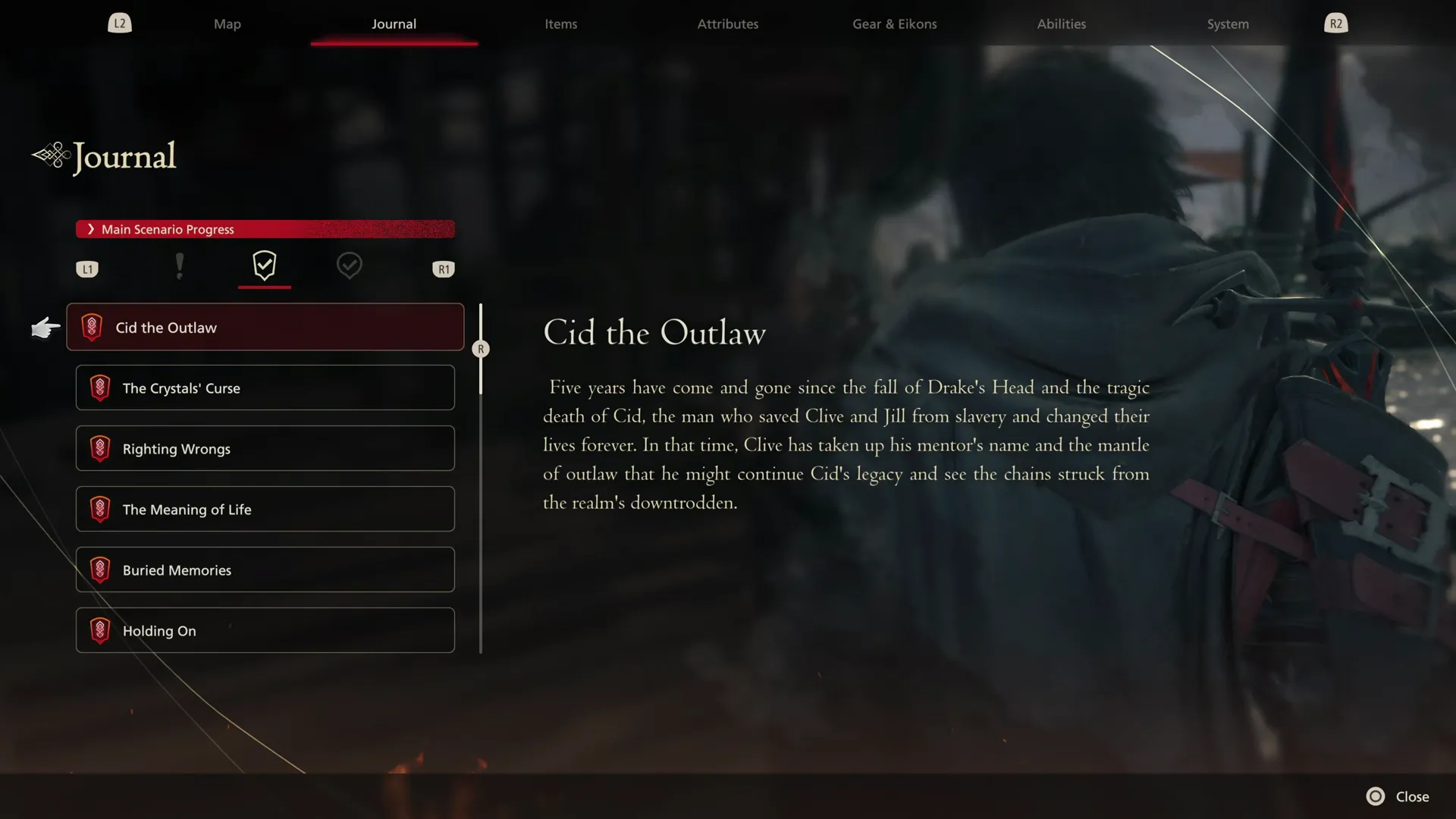 The explanation of how Clive took on the name of Cid