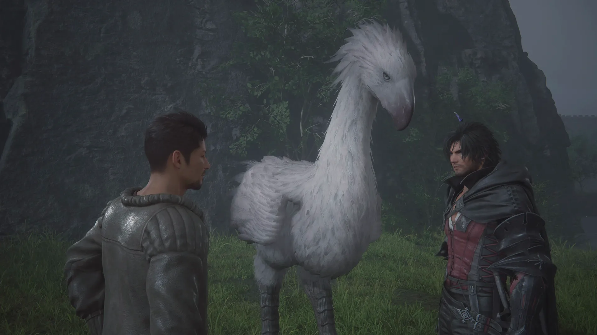 Clive and Rowan speaking in front of Ambrosia