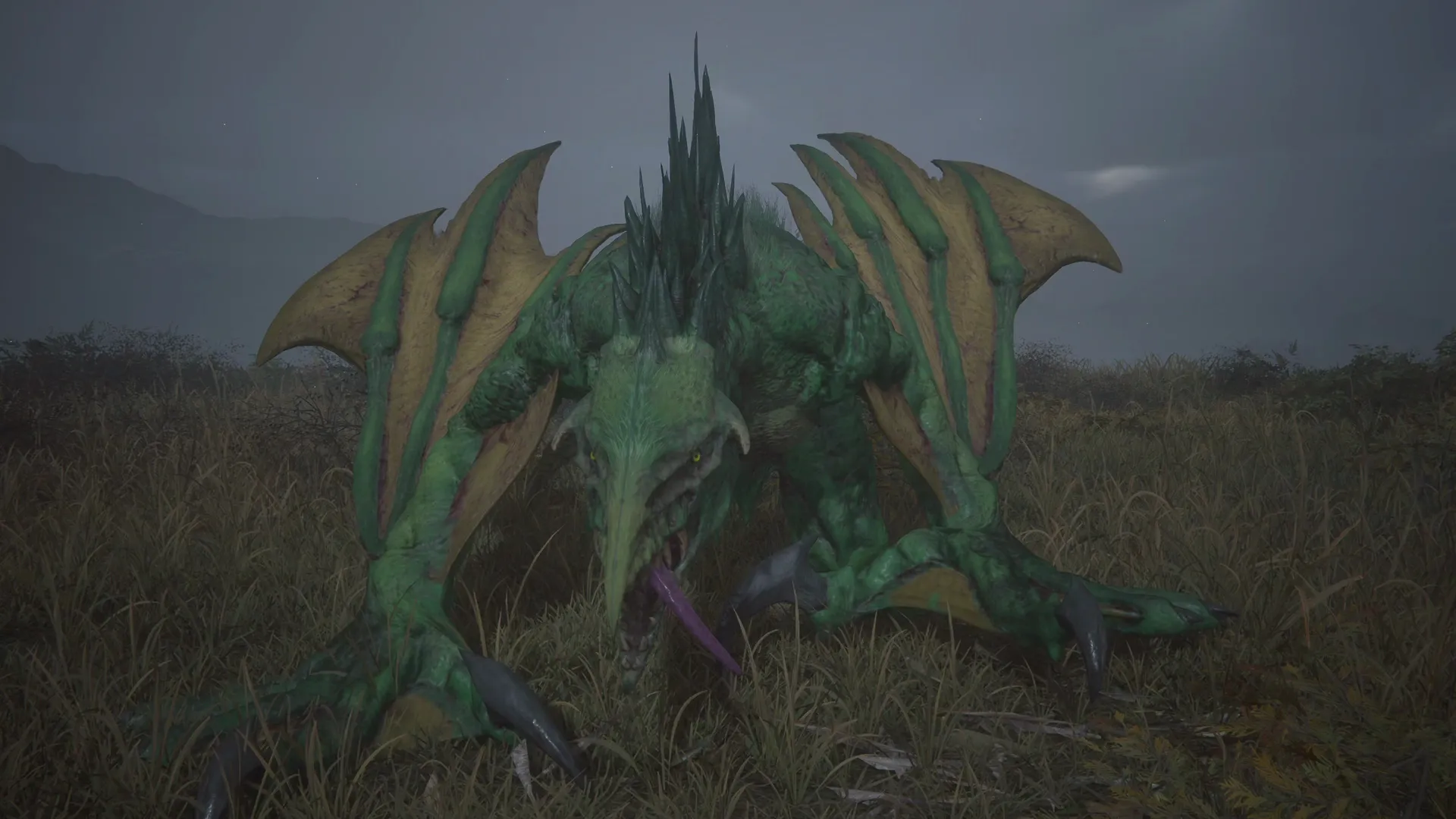 Close-up of Belphegor at the start of the Notorious Mark battle east of Eastpool