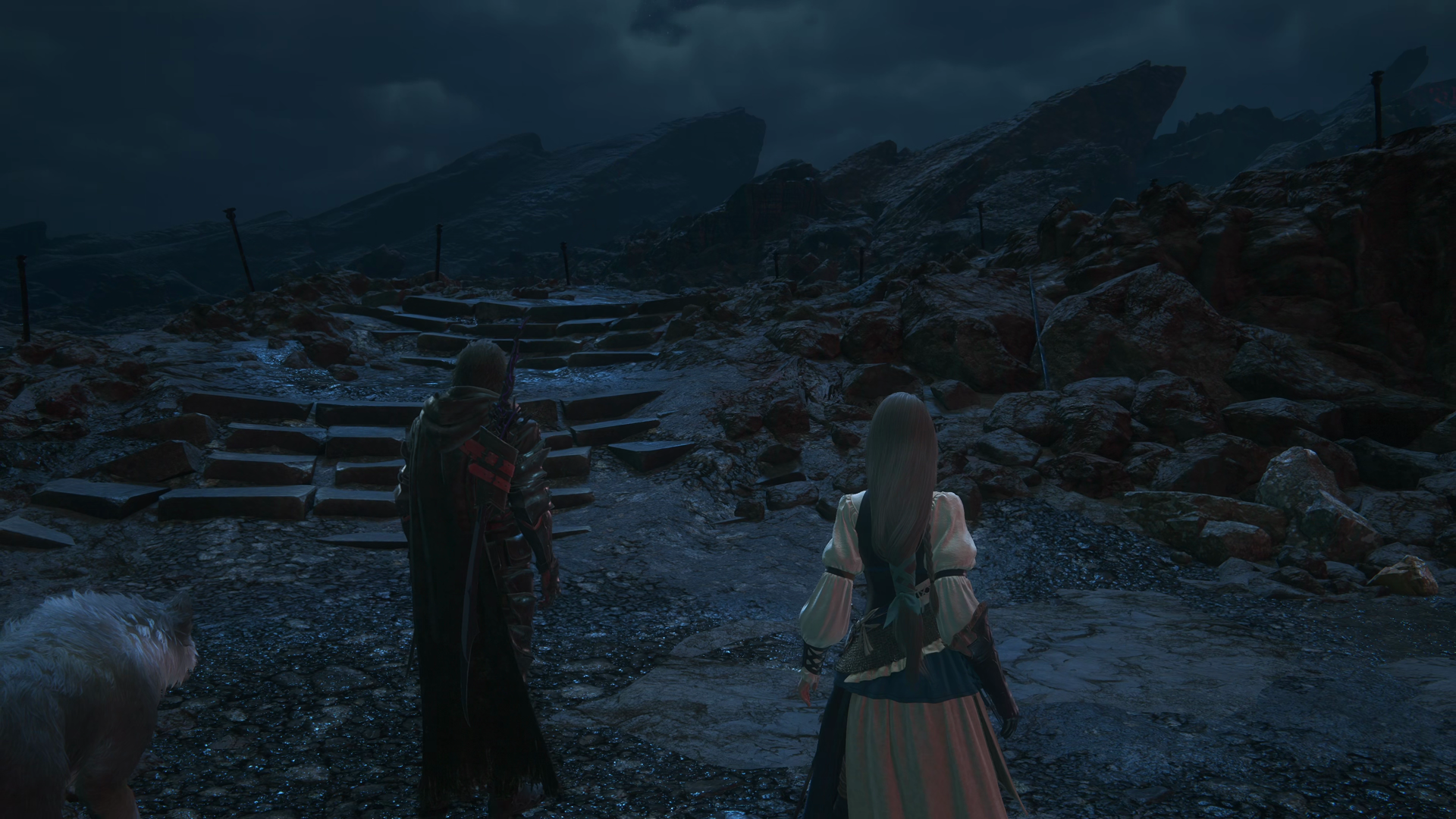 Clive and Jill arriving at Drake’s Breath