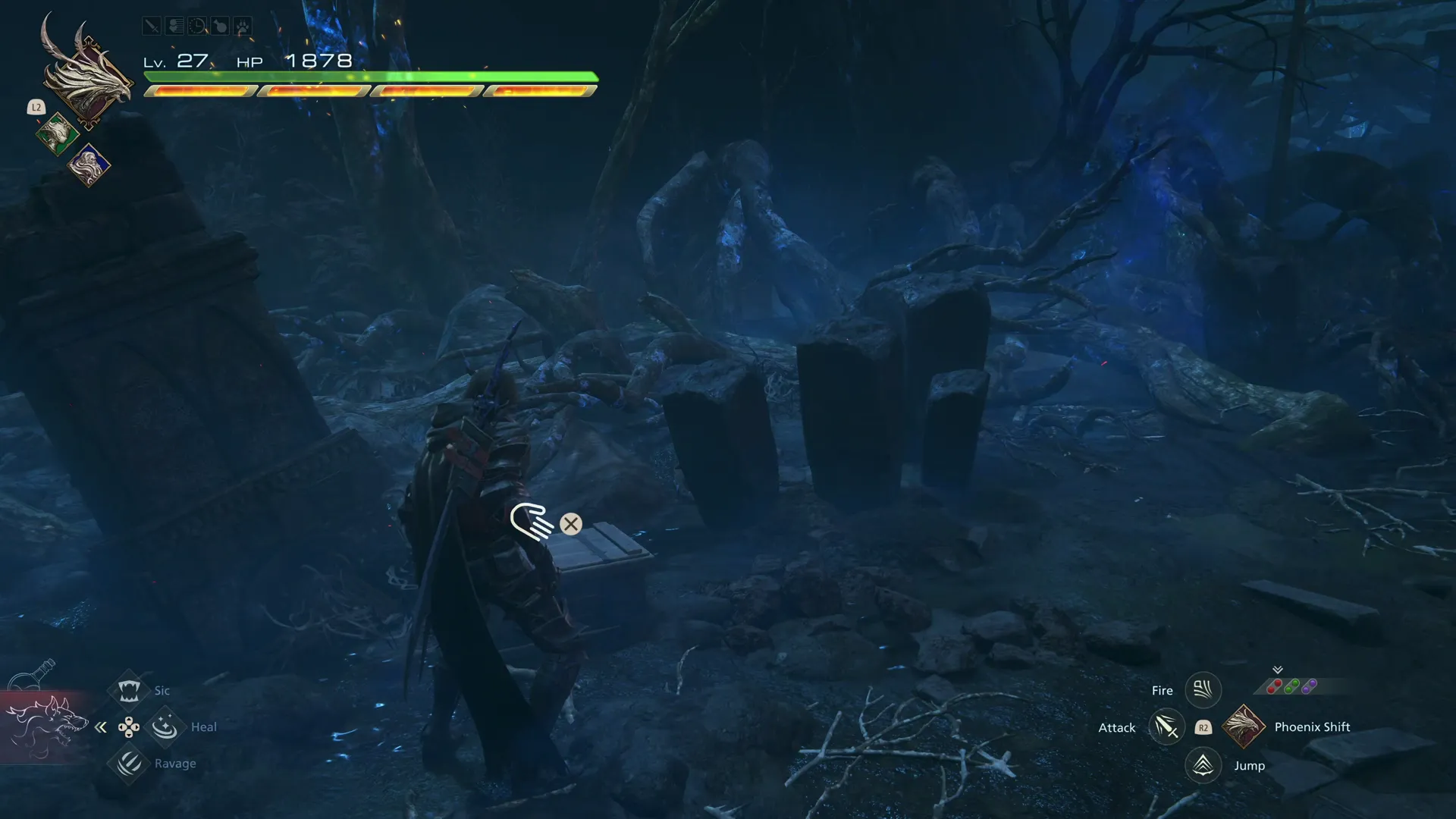 Opening the treasure coffer that contains the Breath of Wind (Aerial Blast)