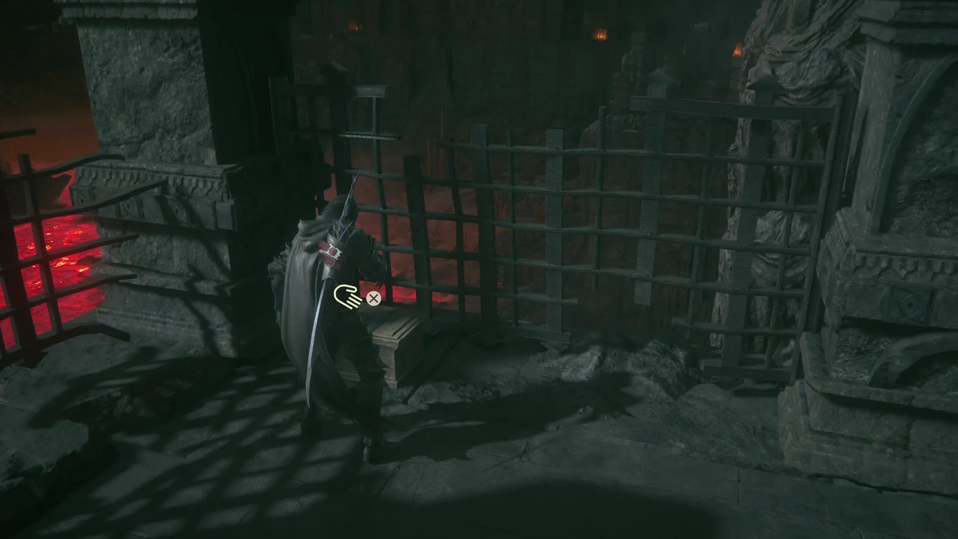 Opening the treasure coffer on the balcony that contains 1,200 Gil