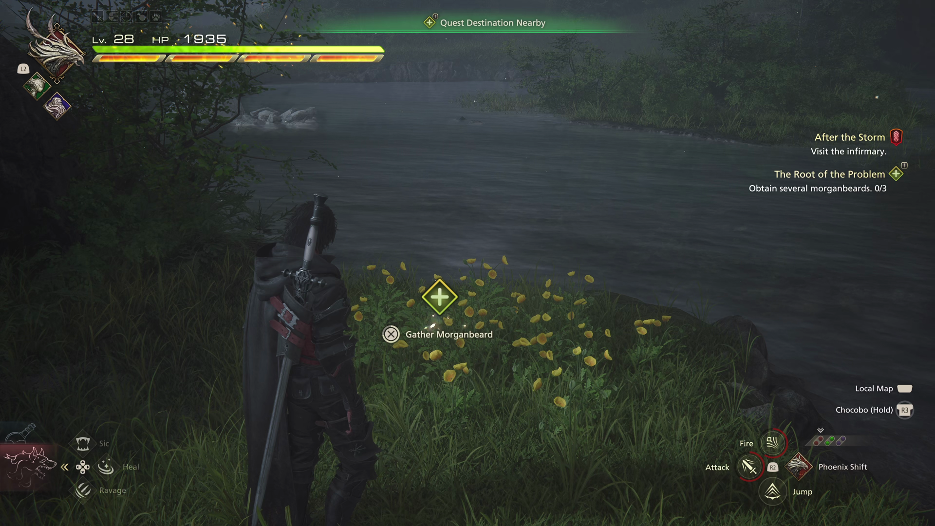 Gathering the Morganbeard after they have been defeated