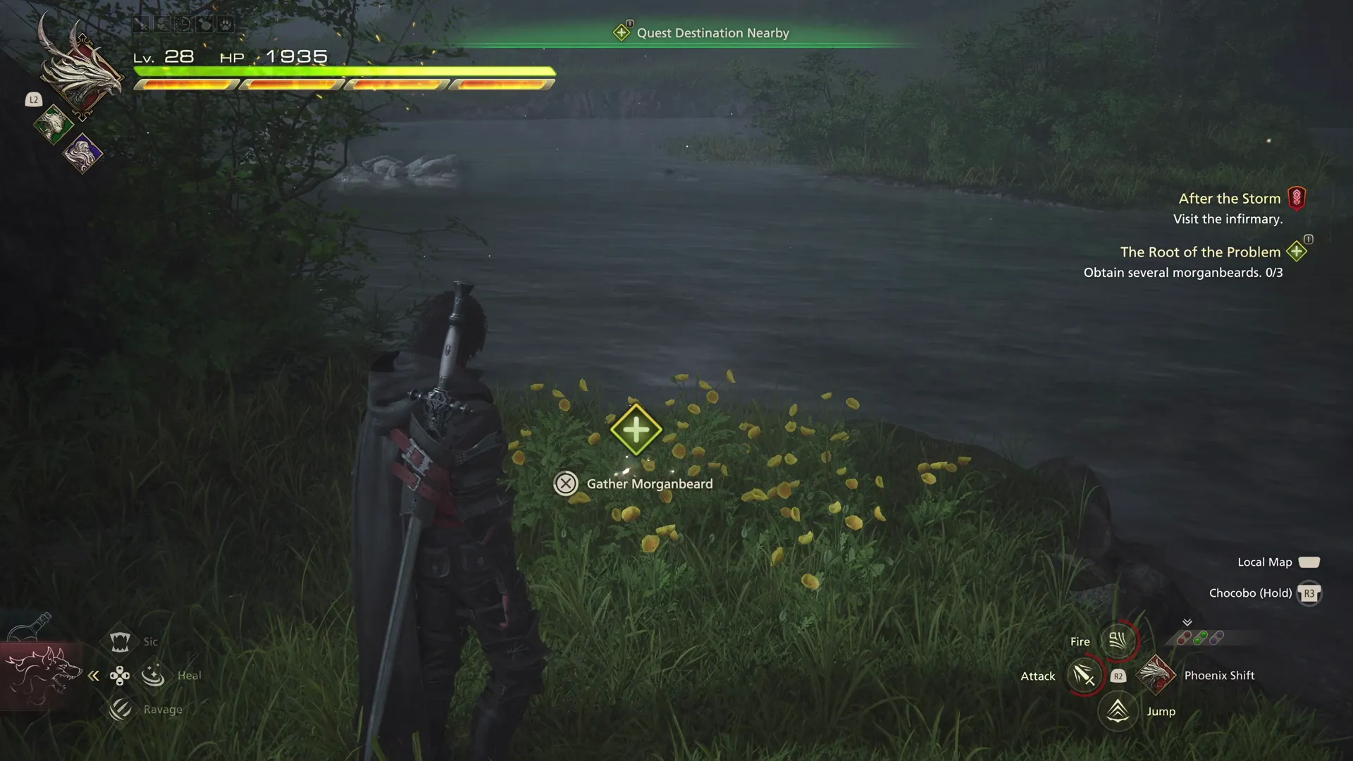 Gathering the Morganbeard after they have been defeated