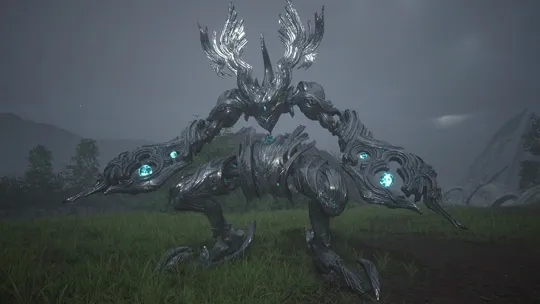 Close-up of Severian during the opening of the Notorious Mark battle