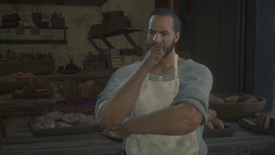 Accepting the Use Your Loaf from Matej at the Dalimil Inn