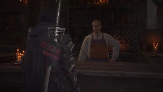 Accepting the For Great Justice Optional Quest from Quinten in Lostwing