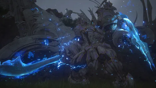 Close-up of Atlas during the opening of the Notorious Mark battle