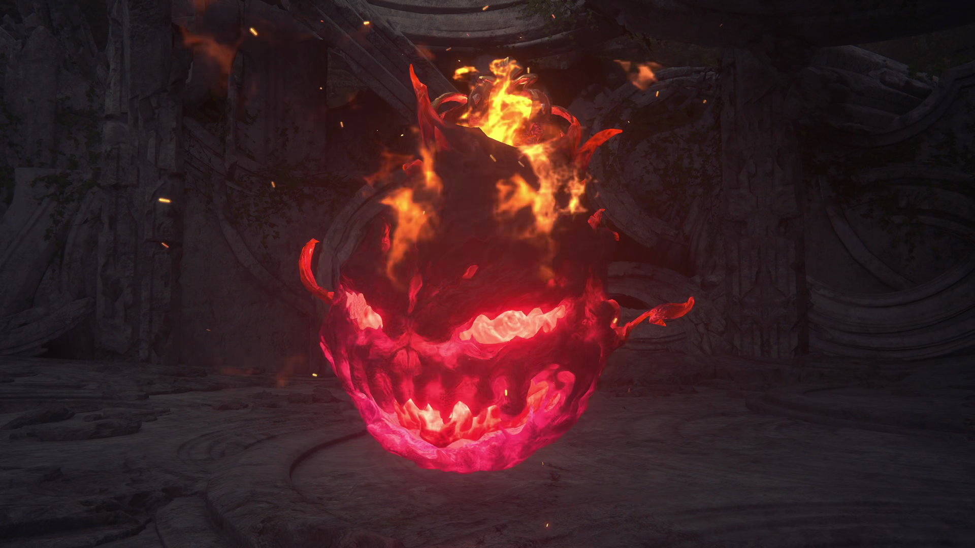 Close-up of Bomb King at the start of the Notorious Mark battle in the Crock of Sanbreque
