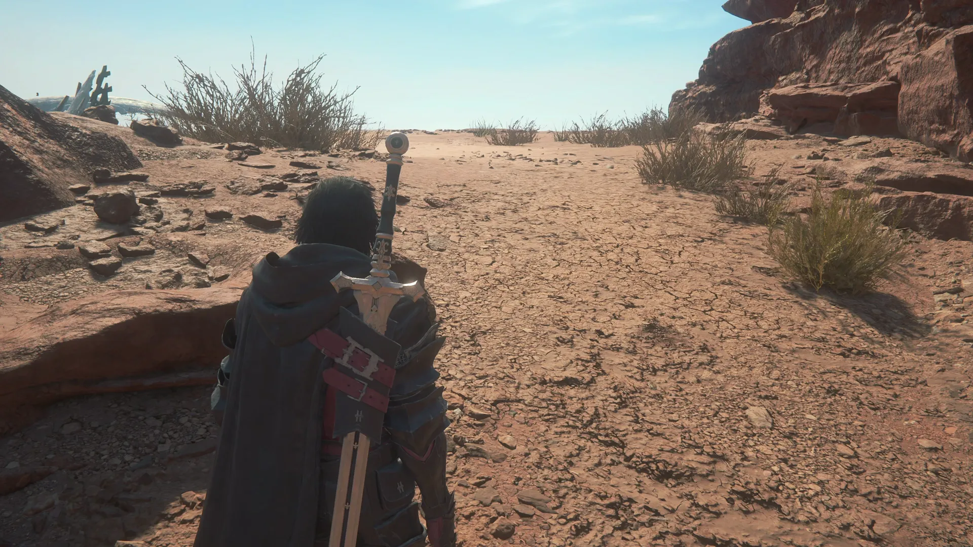 Clive reaching the Steps of the Forgotten