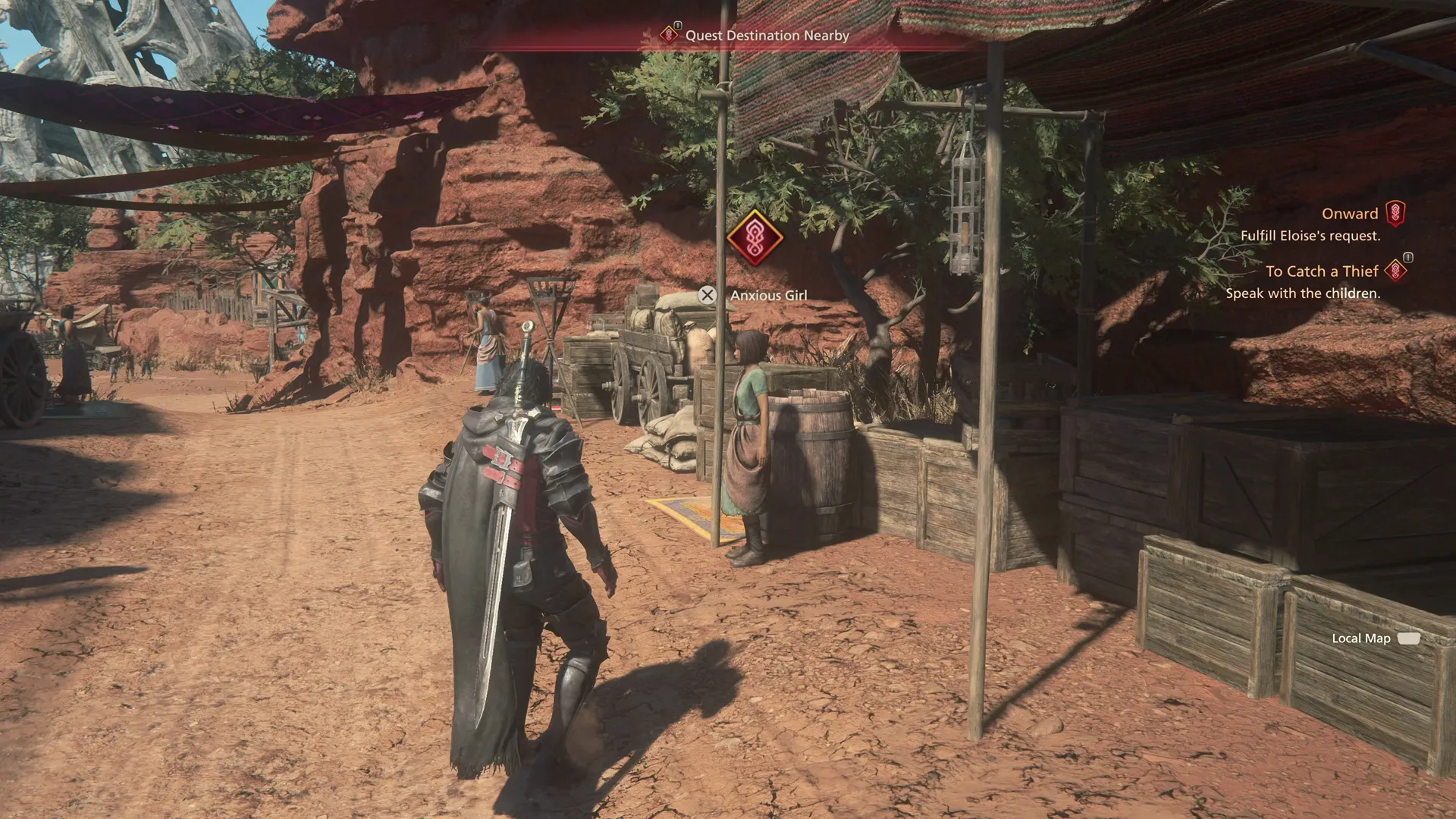 Speaking to the Anxious Girl in the Boklad Markets