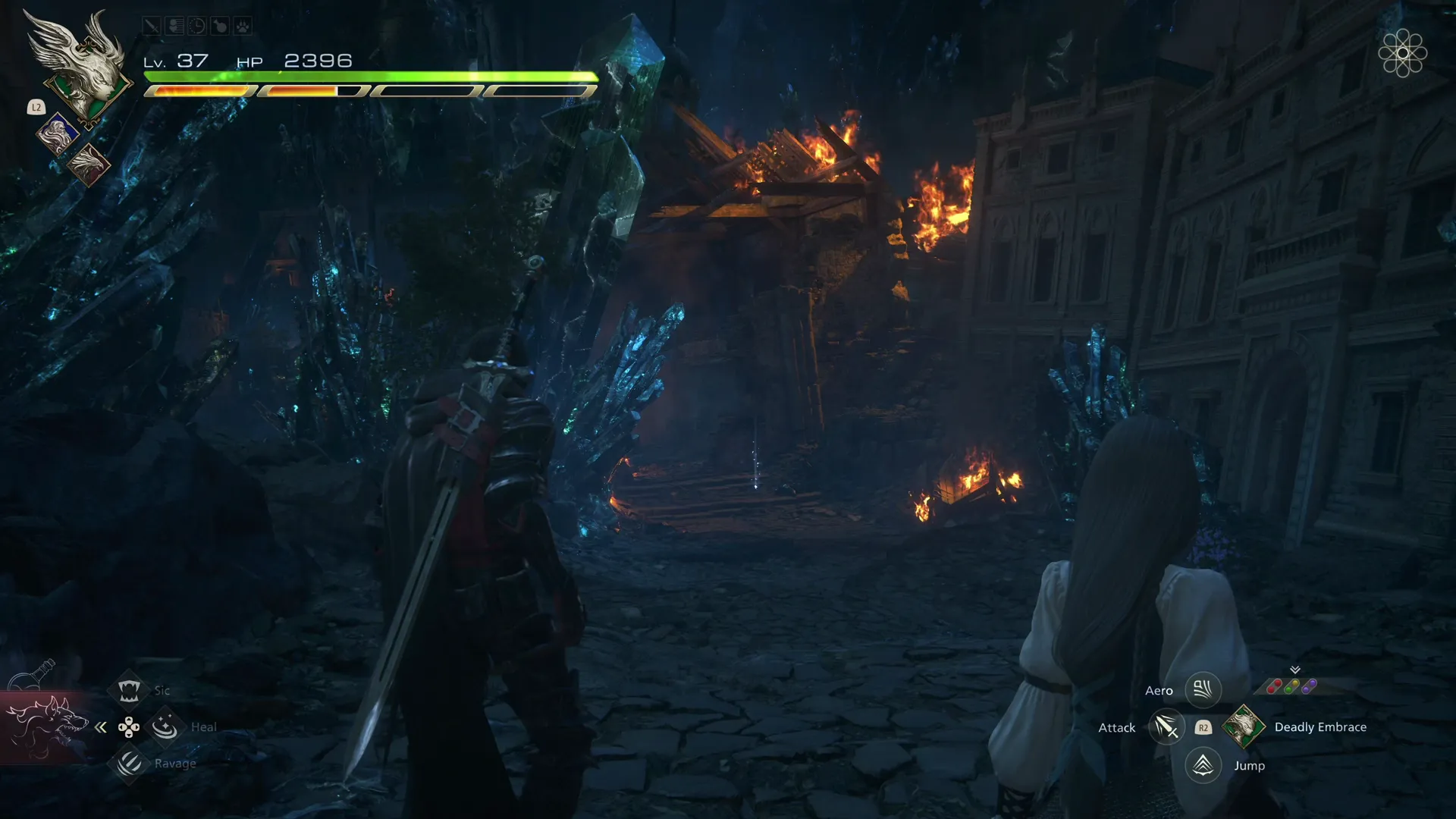 Entering the Remnants area with Jill