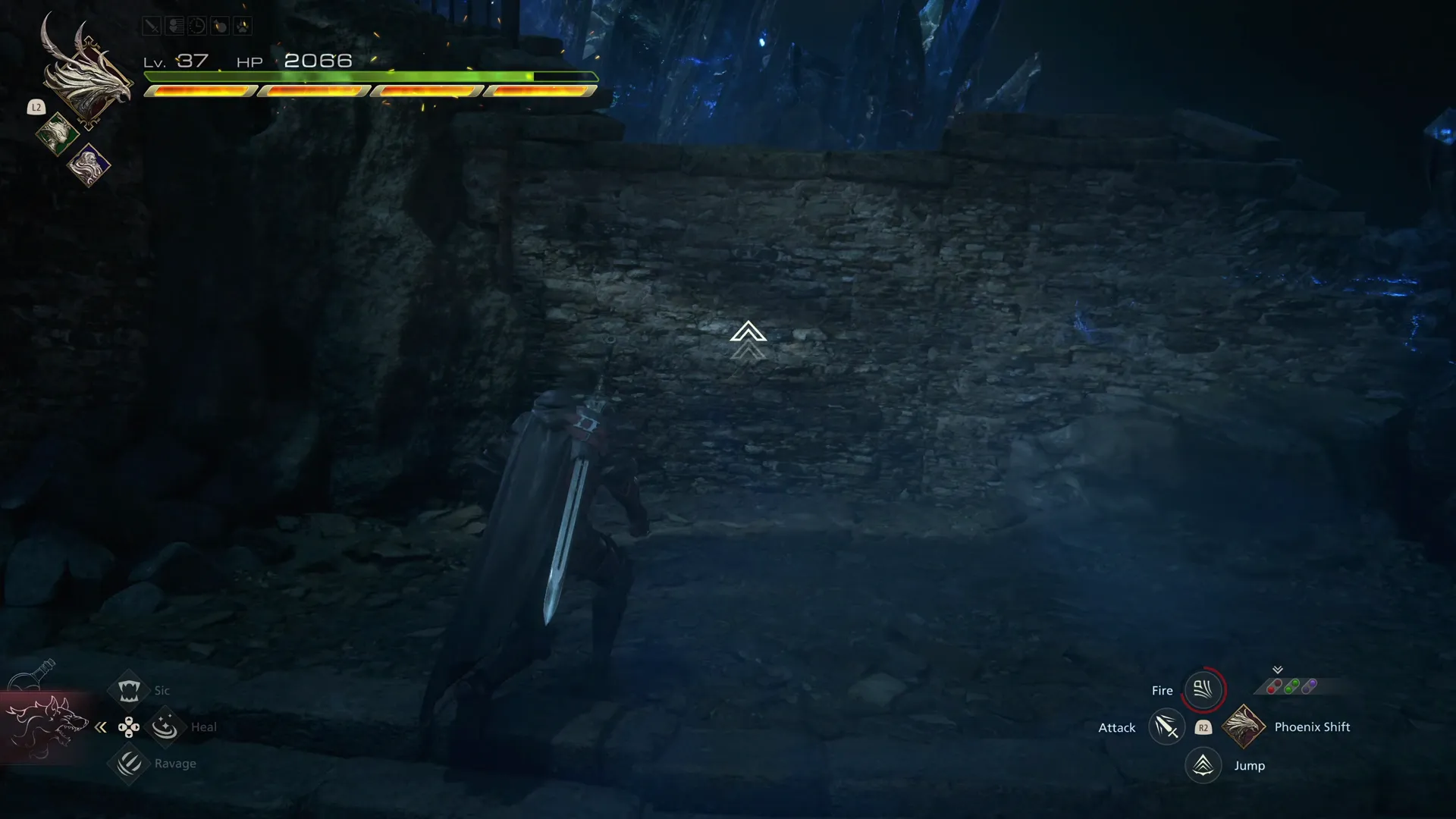 Climbing up the brick wall