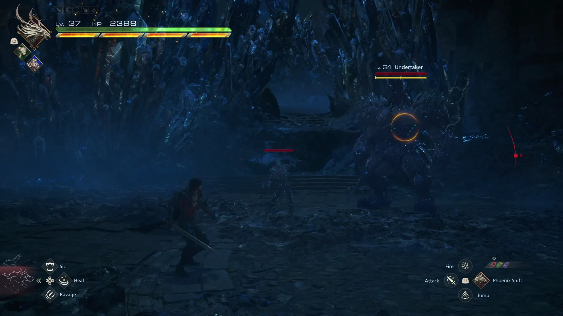 Battle against the Undertaker