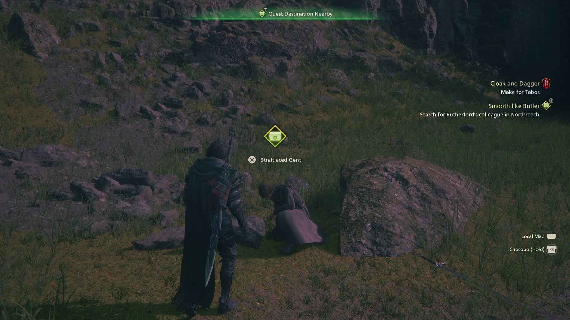 Locating the Straitlaced Gent east of the Northreach Markets