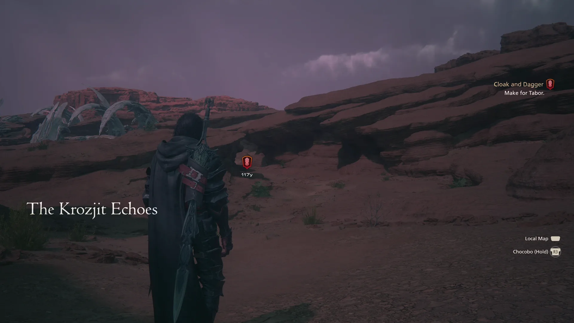 Re-entering the Krozjit Echoes, just Clive this time