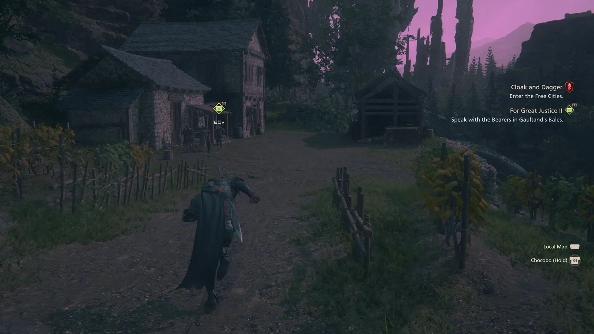 Traveling to Gaultand’s Bales in Orabelle Downs