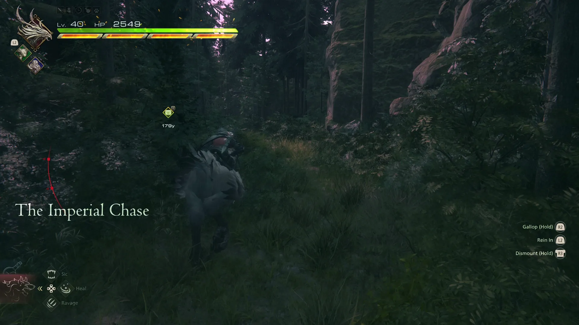 Riding Ambrosia through the Imperial Chase