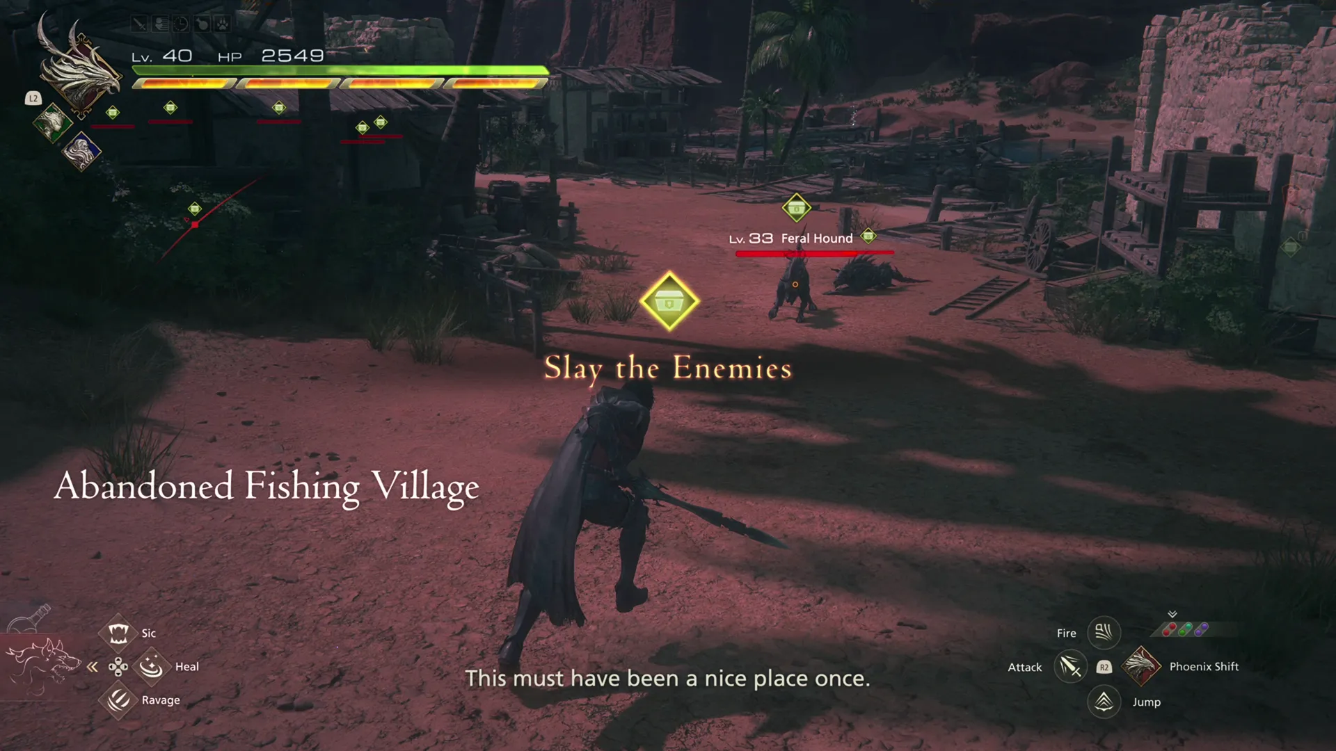 Arriving at the Abandoned Fishing Village