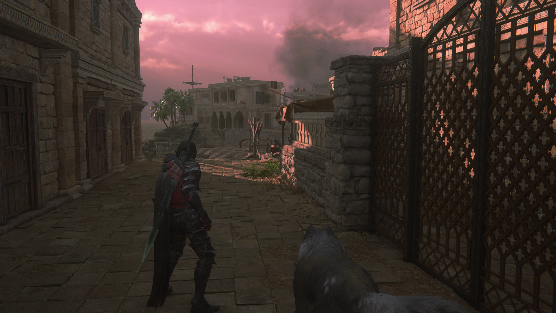 Clive arriving at the start of the Free Cities of Kanver