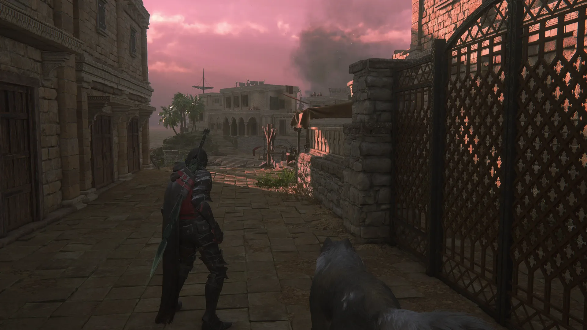 Clive arriving at the start of the Free Cities of Kanver