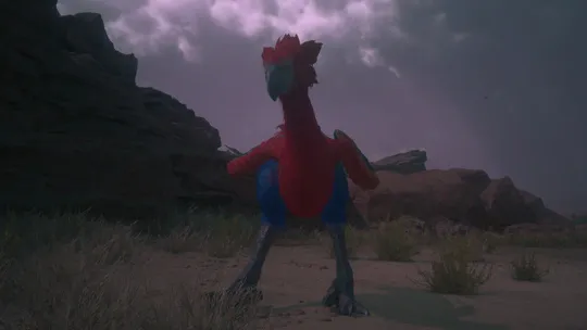 Close-up of Dread Comet during the opening of the Notorious Mark battle