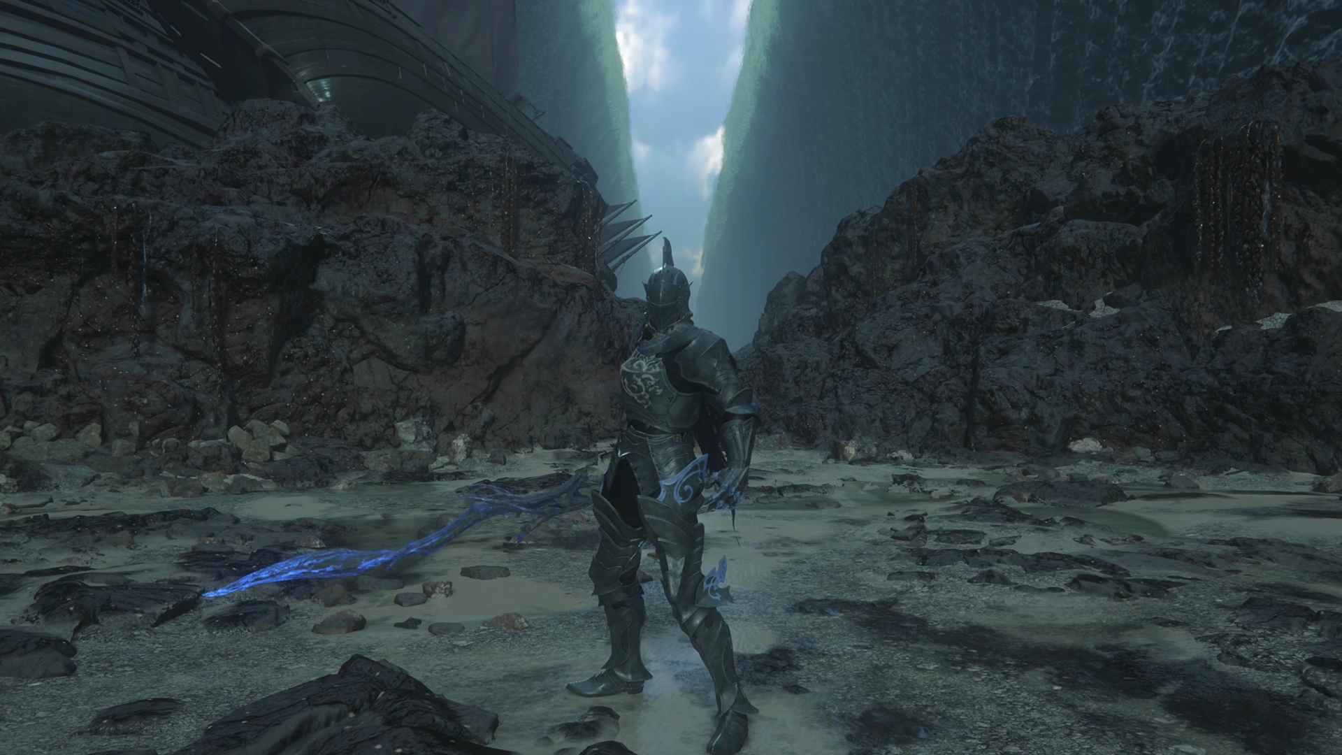 Close-up of Barnabas at the beginning of the boss battle in the Abyss