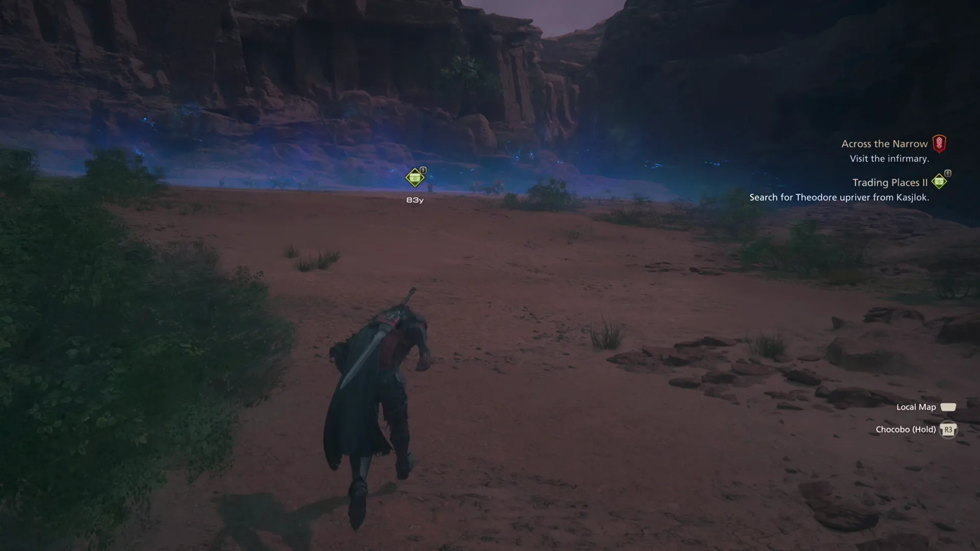 Appraoching the battlefield to battle the Akashic Dragon