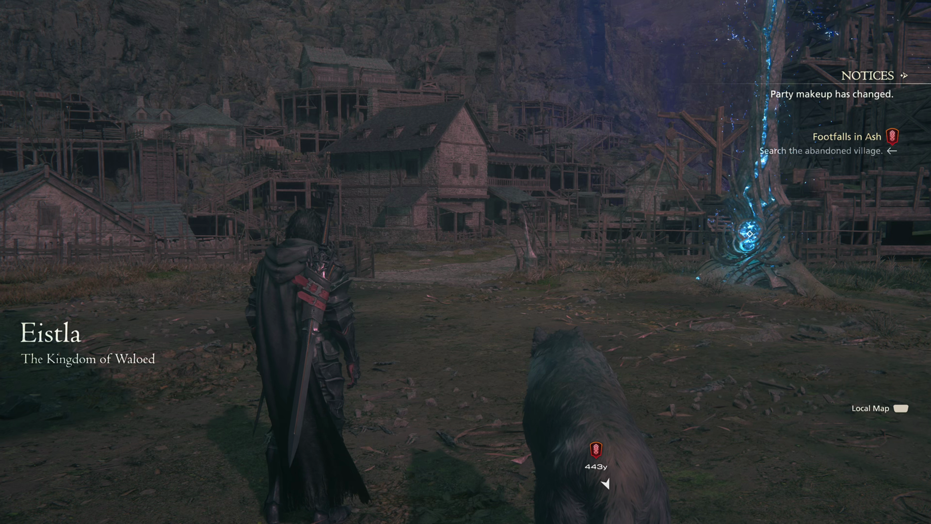 Clive and Torgal in the center of Eistla near the Obelisk