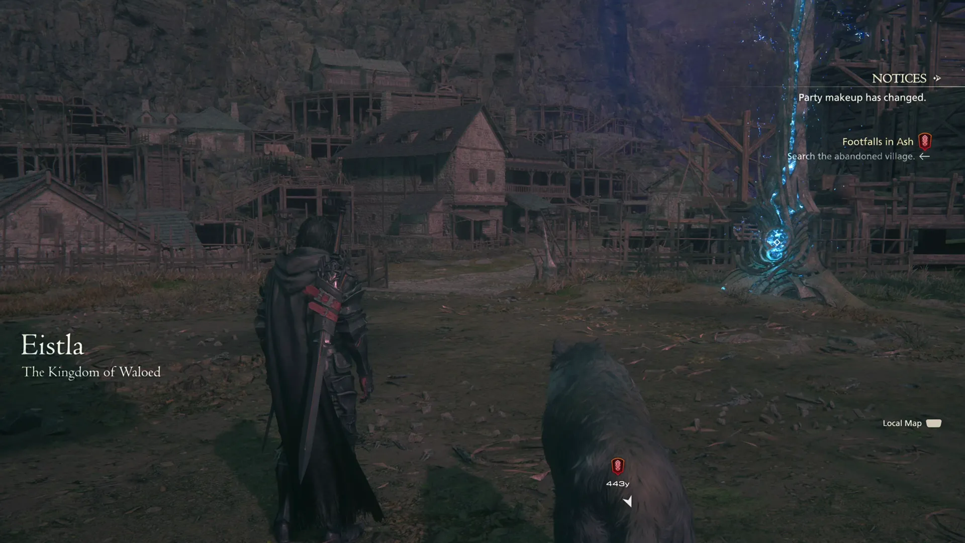 Clive and Torgal in the center of Eistla near the Obelisk