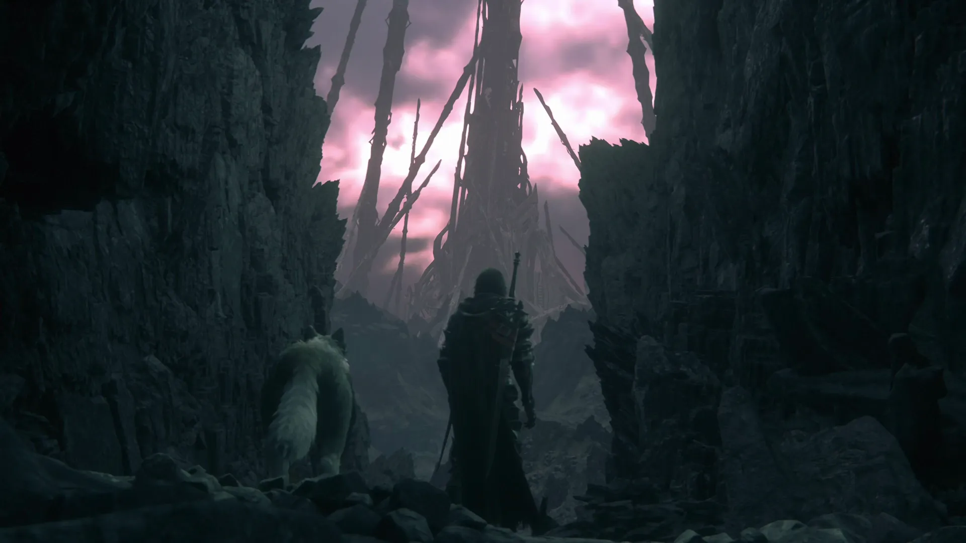 Clive reaching the Edge of Infinity