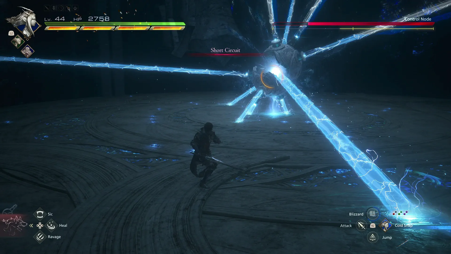 Control Node using its Short Circuit attack